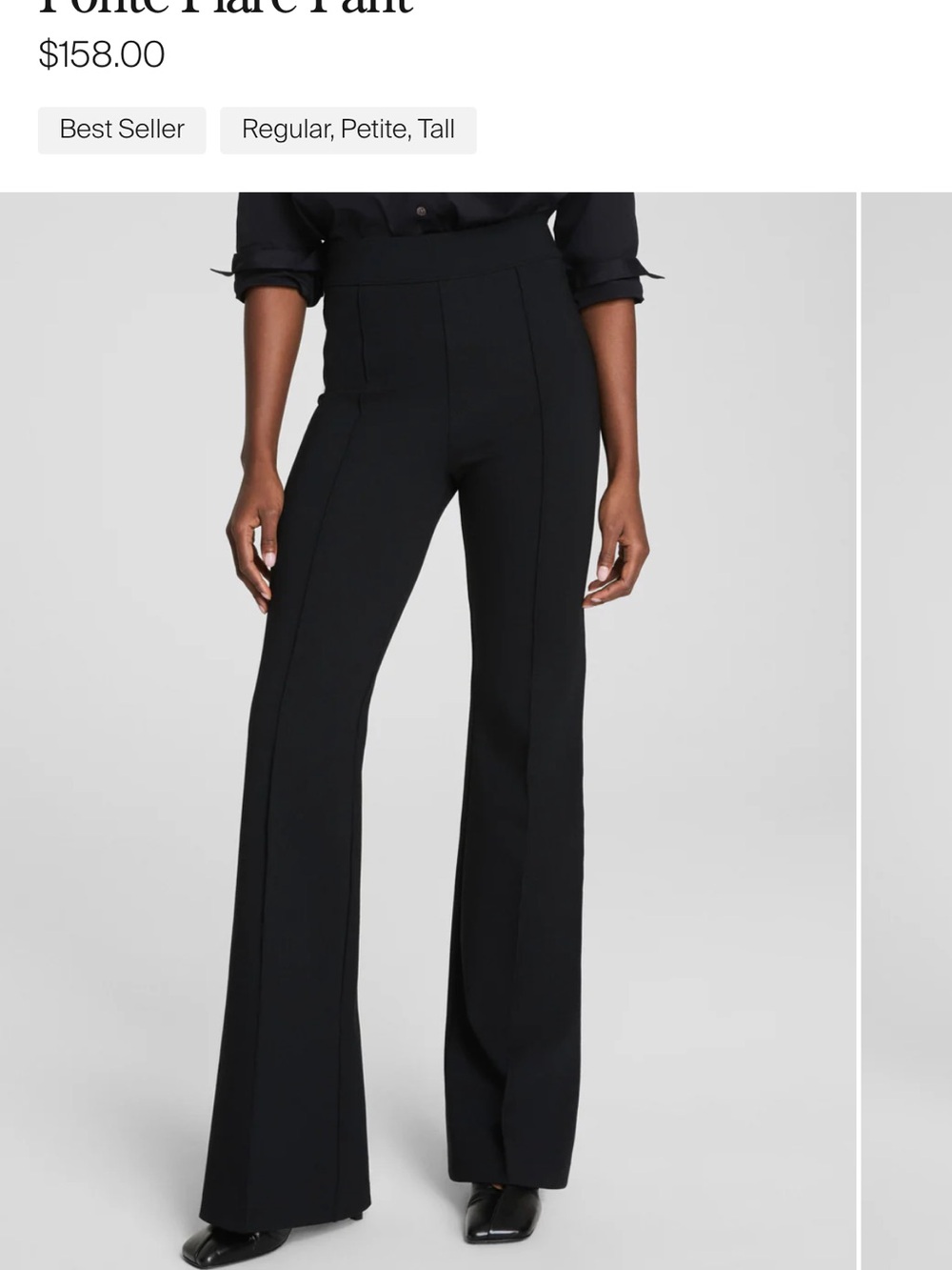 SPANX Ponte Flare Pant
